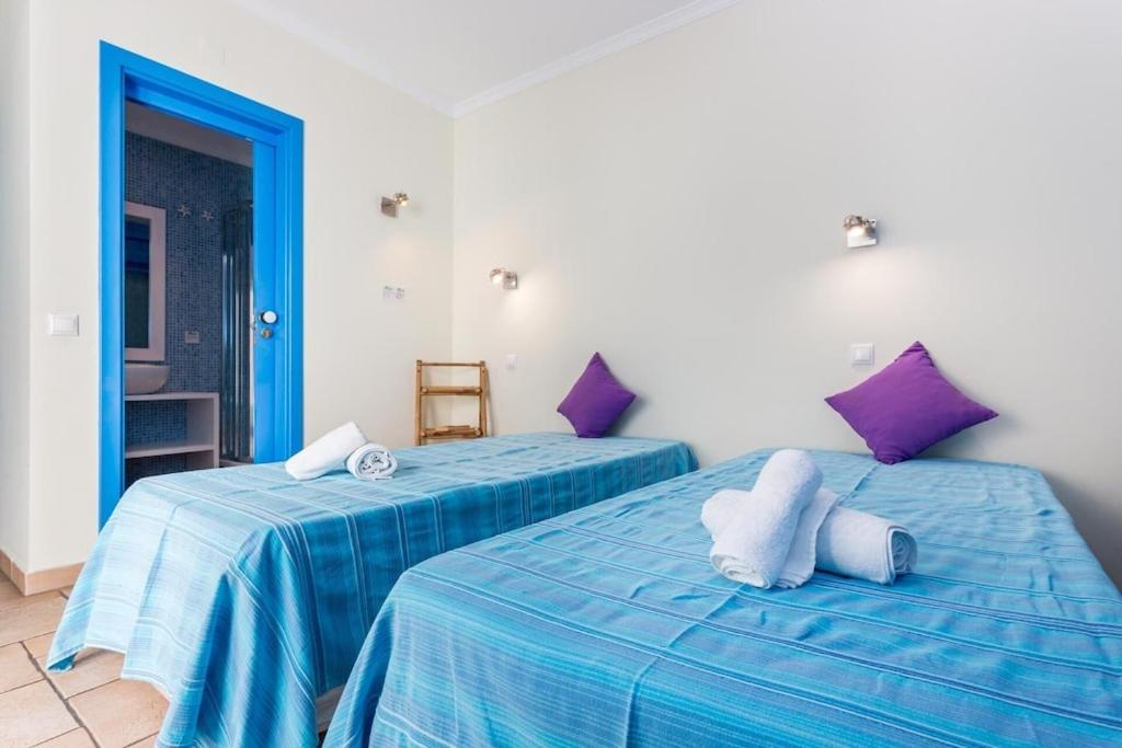 Refurbished Beachfront House, Pool, Ac, Wifi, Albufeira, Sea View Exterior foto